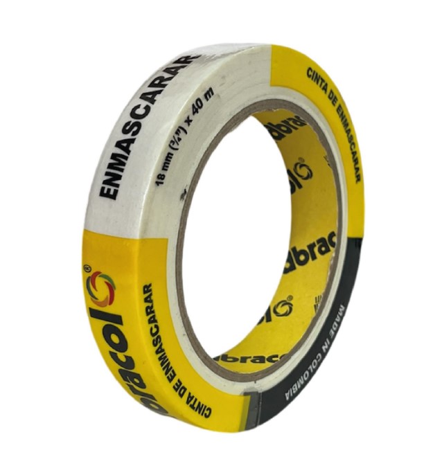 CINTA ENMASCARAR ABRACOL 24MM X 40M