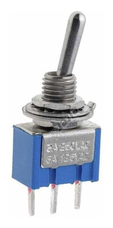INTERRUPTOR DE CODILLO MINI 3 TERMINAL 6A 125V
