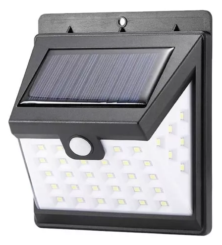 LAMPARA APLIQUE PARED SOLAR SENSOR 2W