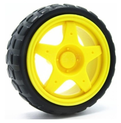 LLANTA RUEDA PROYECTO 65MM UNIDAD