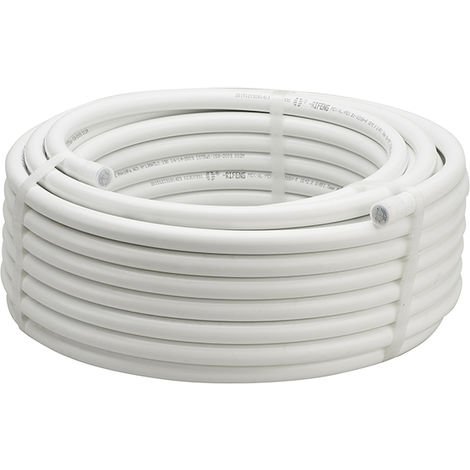 MANGUERA TUBO PE AL PE  BLANCA X MT