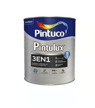 PINTULUX ESMALTE BLANCO 3 EN 1 GALON