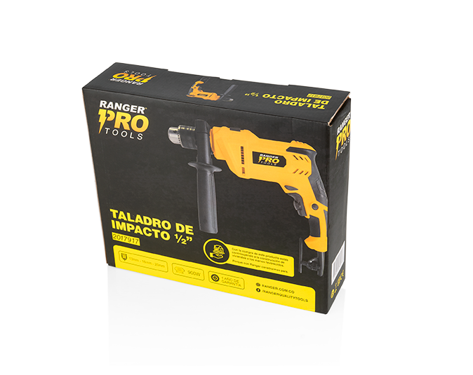 TALADRO DE IMPACTO 1/2" 900W RANGER