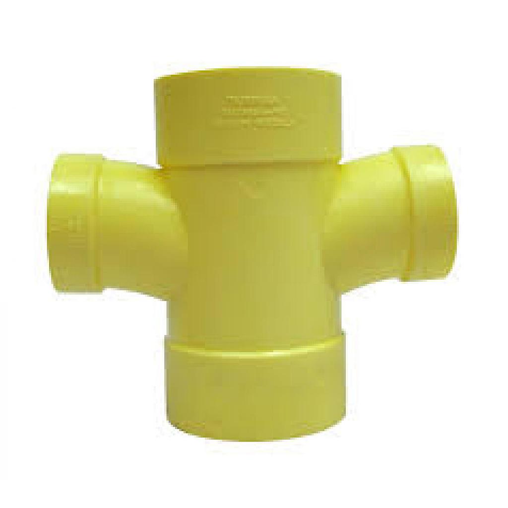 TEE SANITARIO REDUCIDA DOBLE 4X3 PAVCO