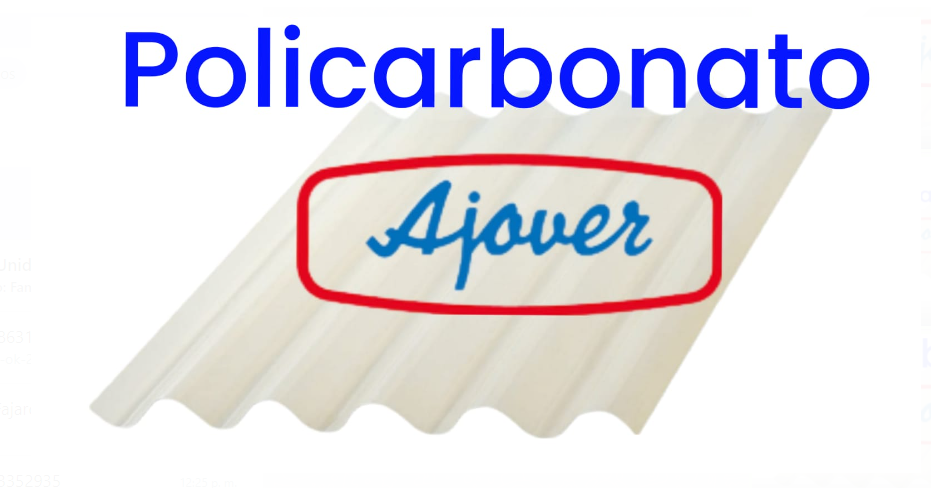 TEJA POLICARBONATO AJOVER #10 3,05MT OPAL