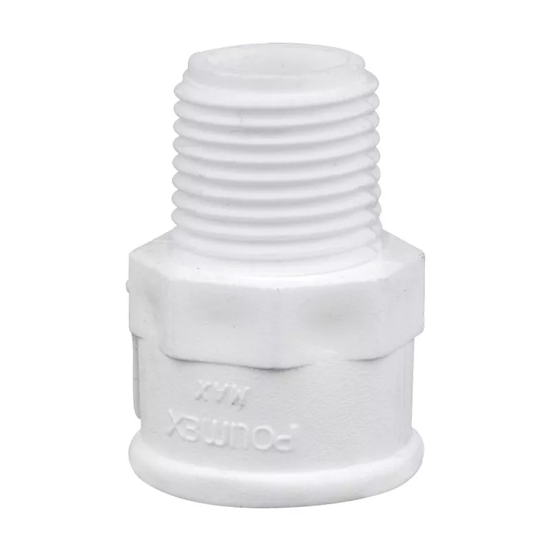 UNION PVC MACHO 1/2 HEMBRA 1/2 DICOL POLIMEX