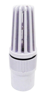 VALVULA DE PIE PVC ROSCAR 1"