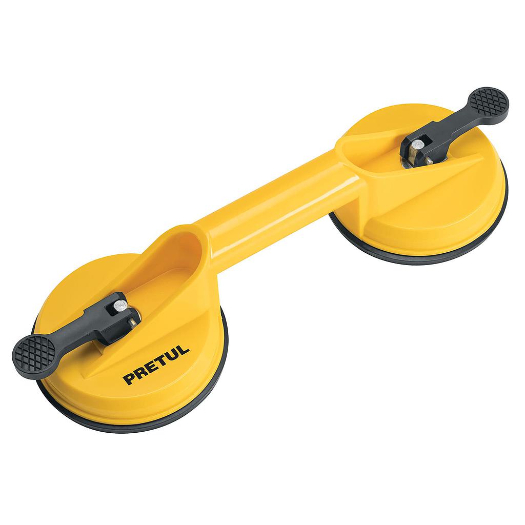 VENTOSA PARA VIDRIO 2 COPAS PRETUL