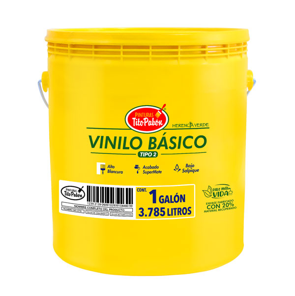 VINILO TITO PABON BÁSICO TIPO 2 GALON