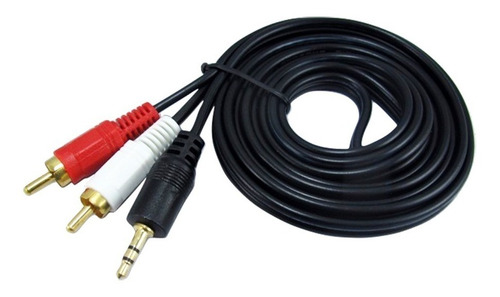 CABLE 2A1 RCA ESTEREO OSBLACK