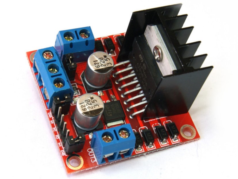   Driver L298N o módulo puente 