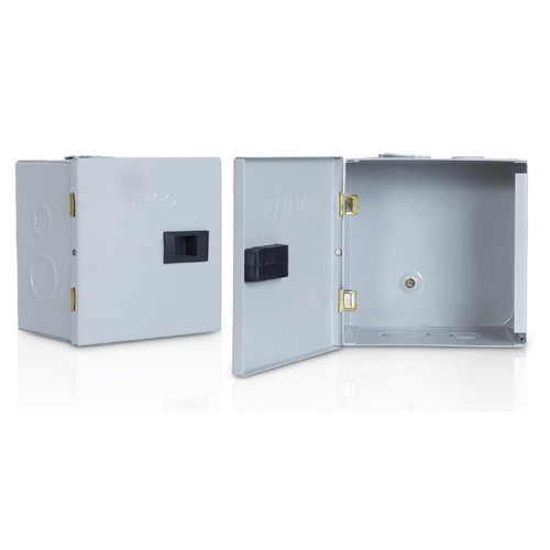 CAJA DE PASO 20 X 20 X 10 METALICA