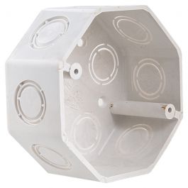 CAJA PLASTICA OCTAGONAL
