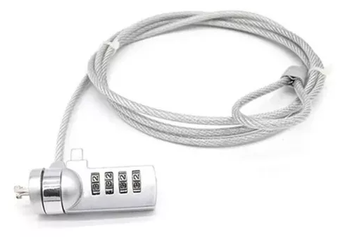 CANDADO CLAVE GUAYA COMPUTADOR