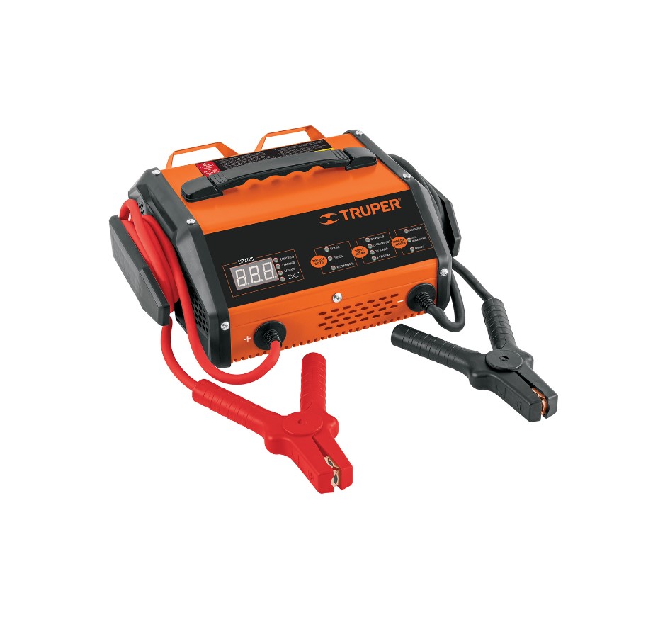 CARGADOR DE BATERIA CON ARRANCADOR 6V/12V/24V 75A TRUPER