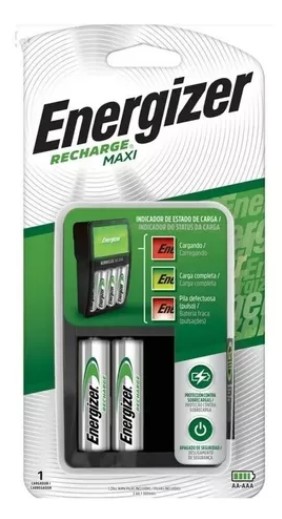 CARGADOR PILA AA Y AAA ENERGIZER MAXI