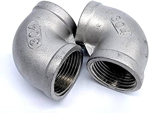 [ASAHI] CODO ACERO INOX 304 1/2"