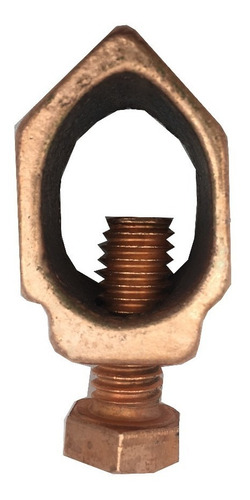 [1010] CONECTOR VARILLA POLO TIERRA 100% COBRE