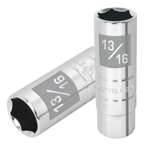 [13366 TR] COPA BUJIA LARGA 1/2 X 13/16 TRUPER