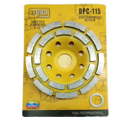 [DPC-115] DISCO DIAMANTADO DE PULIR 4 1/2 DAVINCI