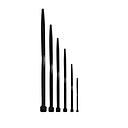 [1010] AMARRE PLASTICO 250X4.8MM NEGRO OSBLACK 100UND