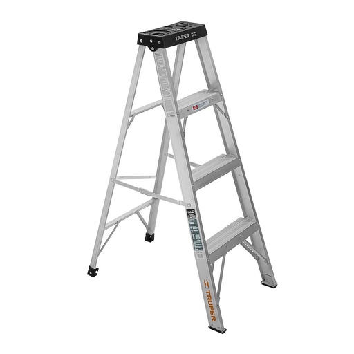 [16741 TR] ESCALERA TIPO TIJERA DE ALUMINIO 3 PELDAÑOS TRUPER