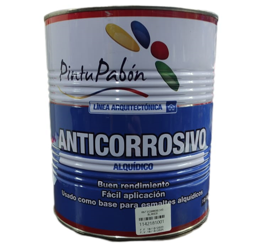 [1010] ANTICORROSIVO PINTU PABON 1/4 BLANCO