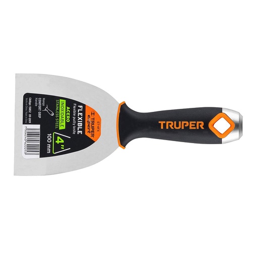 [15852 TR] ESPATULA ACERO INOX 4" TRUPER