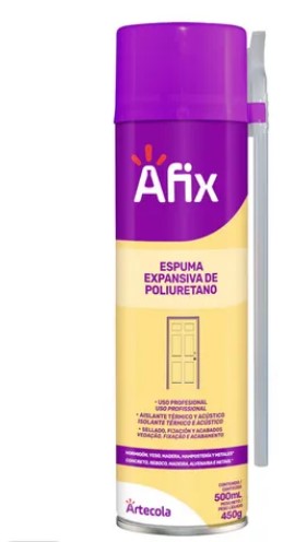 [1010] ESPUMA EXPANSIVA POLIURETANO 500ML AFIX