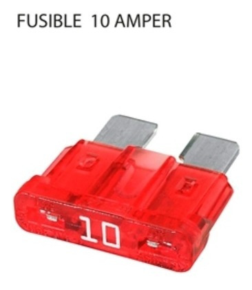 [1010] FUSIBLE PARA CARRO GRANDE 10A ROJO  