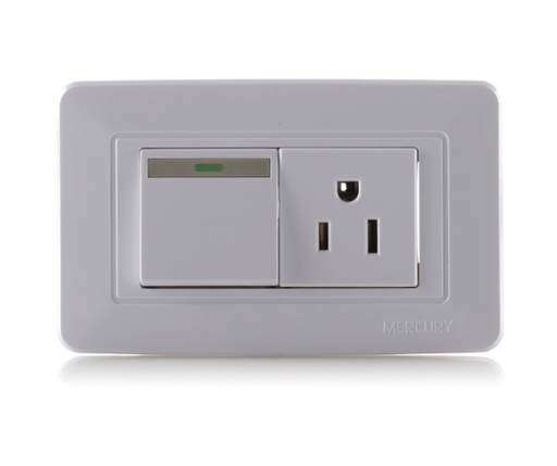 [1010] INTERRUPTOR MAS TOMA MERCURY