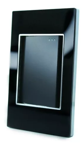 [1010] INTERRUPTOR SENCILLO MERCURY BLACK MIRROR