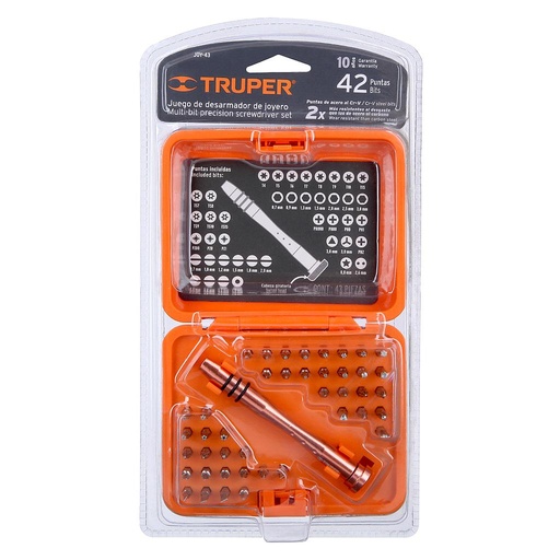 [14163 TR] JUEGO DESARMADOR DE JOYERO TRUPER 