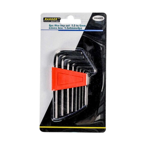 [2004091 MP] JUEGO LLAVE BRISTOL MILIMETRICA RANGER