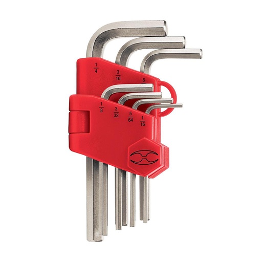 [15533 TR] JUEGO LLAVE BRISTOL PULGADAS TRUPER