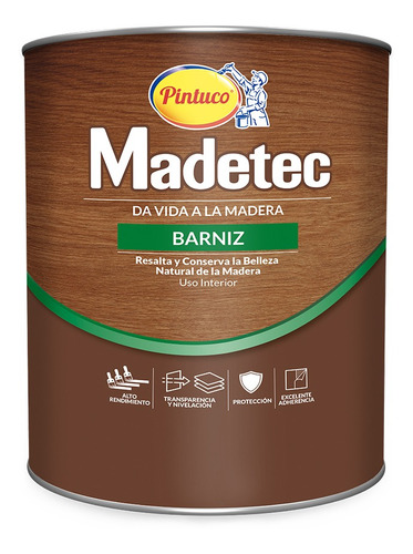 [1010] BARNIZ PARA INTERIOR PINTUCO GALON