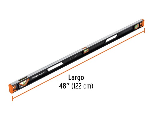 [14629 TR] NIVEL MAGNETICO TRUPER 48" 120CM