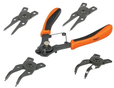 [17355 TR] PINZA CIERRA ANILLOS PINES JUEGO TRUPER