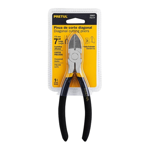 [22637 TR] PINZA CORTAFRIO 7'' PRETUL