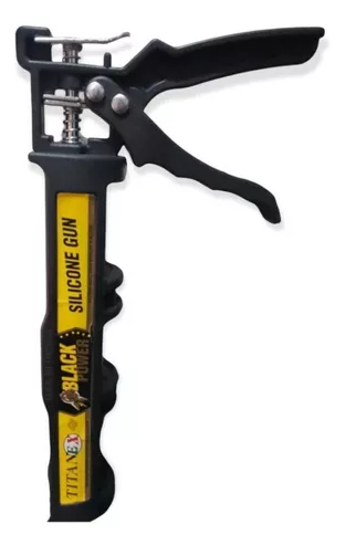 [1010] PISTOLA CALAFATEO PVC TITANEX NEGRA