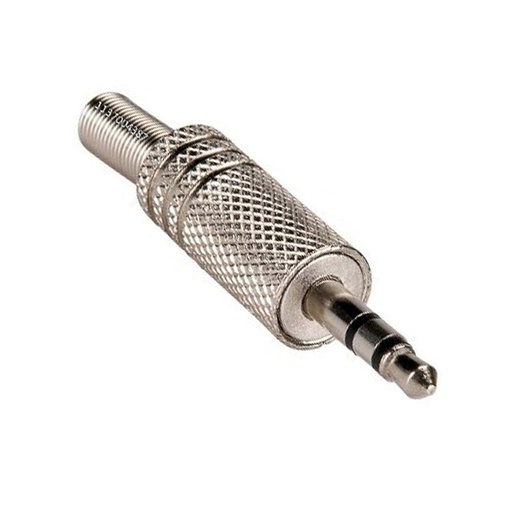 [1010] PLUG ESTEREO 3.5 MACHO METALICO