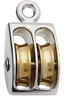 [2004218 MP] POLEA DOBLE ZINC FIJA DE 1/2