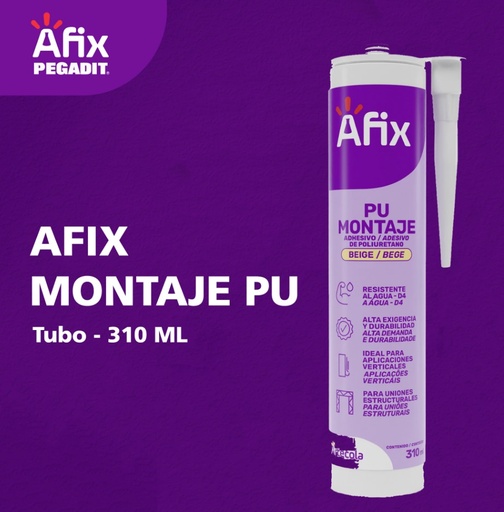 [1010] PU MONTAJE AFIX 310ML