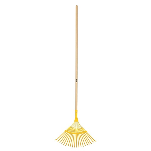 [21431 TR] RASTRILLO METALICO 20 DIENTES PRETUL CON PALO