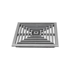 [1010] REJILLA CUADRADA 20X20 ALUMINIO