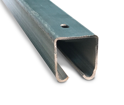 [1010] RIEL EN GALVANIZADO U ANGOSTO 2MT