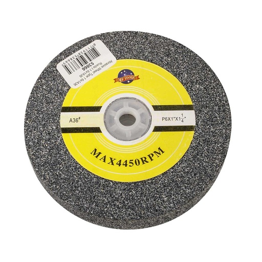 [53866 MP] RUEDA ABRASIVA PIEDRA 6 X 1 MP GRANO A36
