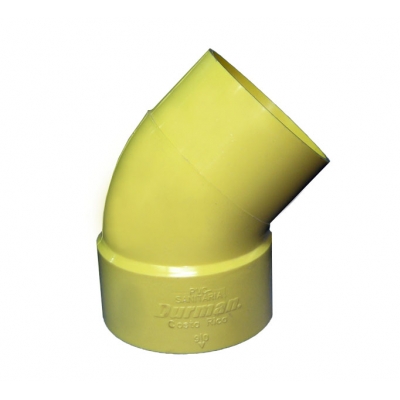 [1010] SEMICODO 45° CXE 1-1/2 ECON SANITARIO