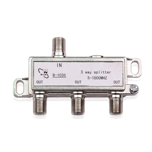 [1010] SPLITER COAXIAL 1 ENTRADA 3 SALIDAS