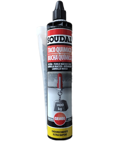 [1010] TACO QUIMICO PARA ANCLAJES SOUDAL 300ML